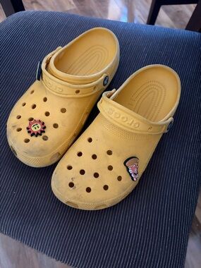 Yellow Slip-On Clog Shoes - M7/W9
